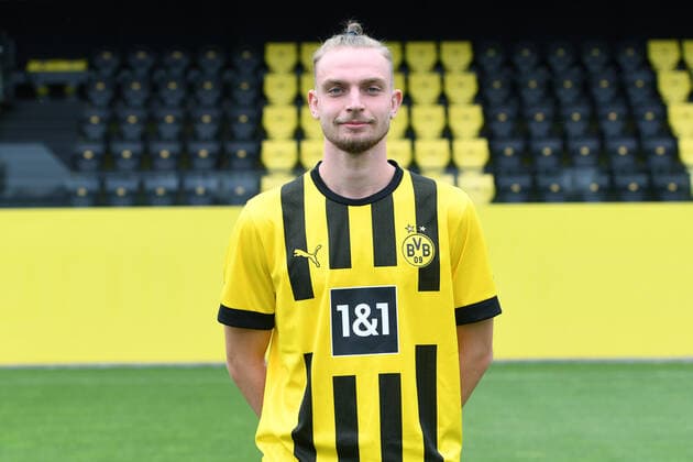 Borussia Dortmund II 3 league, portrait date 2022 2023 Bradley Fink xRx