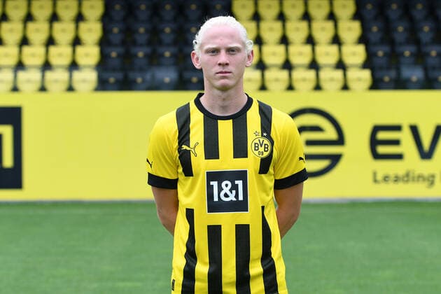 Borussia Dortmund II 3 league, portrait date 2022 2023 Kolbeinn Birgir Finnsson xRx