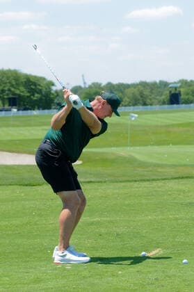 June 29, 2022, Jersey, NJ, United States: Ernie Els attends the Icons Series press conference, PK, Pressekonferenz in Liberty National Golf Club, Jersey City. Jersey United States - ZUMAs197 0161811096st Copyright: xEfrenxLandaosx