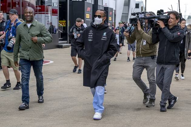 Silverstone - 30-06-2022, Silverstone Circuit, Lewis Hamilton at the Formula 1 British Grand Prix, Formula 1 British Grand Prix  x17256038x Copyright: