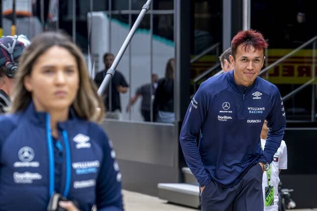 Silverstone - 30-06-2022, Silverstone Circuit, Alexander Albon at the Formula 1 British Grand Prix, Formula 1 British Grand Prix  x17256051x Copyright: