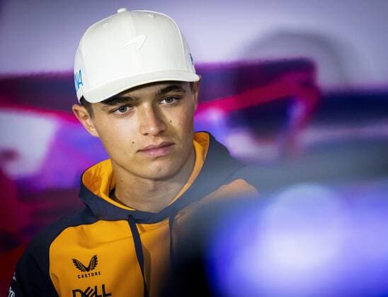 NORTHAMPTON Lando Norris McLaren during a press conference at the Silverstone circuit ahead of the Great Britain Grand Prix REMKO DE WAAL Event Name F1 Grand Prix of Great Britain Previews 2022 xVIxANPxSportx xxANPxRemkoxdexWaalxIVx 451165080 originalFilename: 451165080.jpg