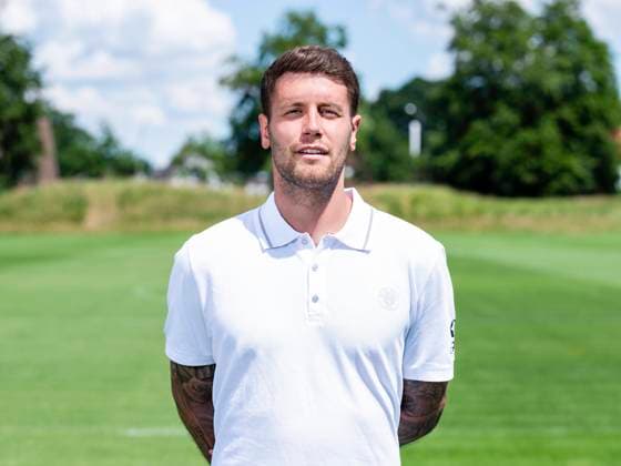 Co coach Fabian Hürzeler St Pauli 28 06 22, Hamburg, FC St Pauli Mediaday, football, GER, season 2022 2023, 2 Bundesliga, pre-season, team photo and portrait appointment DFL REGULATES PROHIBIT ANY USE OF PHOTOGRAPHS as IMAGE SEQUENCES and or QUASI VIDEO Â