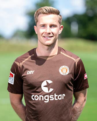 Johannes Eggestein St Pauli 28 06 22, Hamburg, FC St Pauli Mediaday, Football, GER, season 2022 2023, 2 Bundesliga, pre-season, team photo and portrait appointment DFL REGULATES PROHIBIT ANY USE OF PHOTOGRAPHS as IMAGE SEQUENCES and or QUASI VIDEO Â