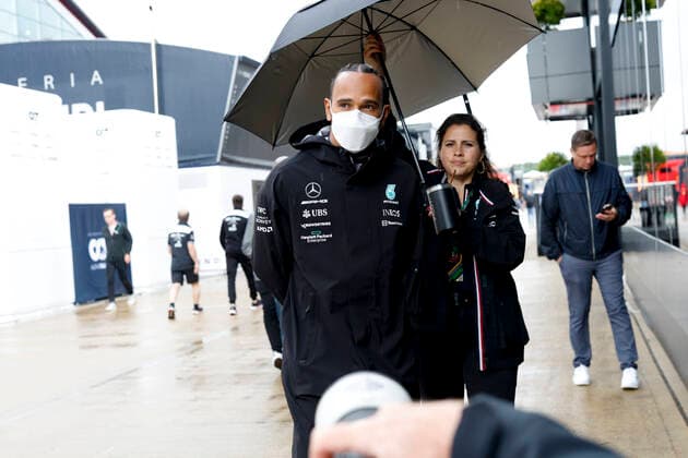 44 Lewis Hamilton GBR, Mercedes AMG Petronas F1 Team , F1 Grand Prix of Great Britain at Silverstone Circuit on June 30, 2022 in Silverstone, United Kingdom Photo by HOCH ZWEI Silverstone United Kingdom