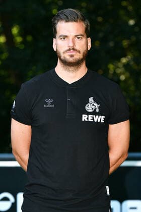 Athletic trainer Max Weuthen 1 FC Köln 1 BL, portrait date 2022 2023