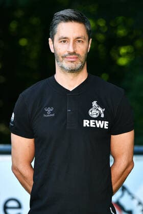 Neuro athletic trainer Niko Romm, 1 FC Köln 1 BL, portrait date 2022 2023
