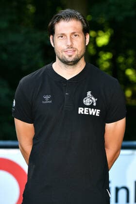 Team manager Marius Laux 1 FC Köln 1 BL, portrait date 2022 2023