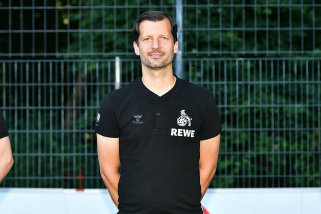 Physiotherapist Daniel SchuÌˆtz 1 FC Köln 1 BL, portrait date 2022 2023