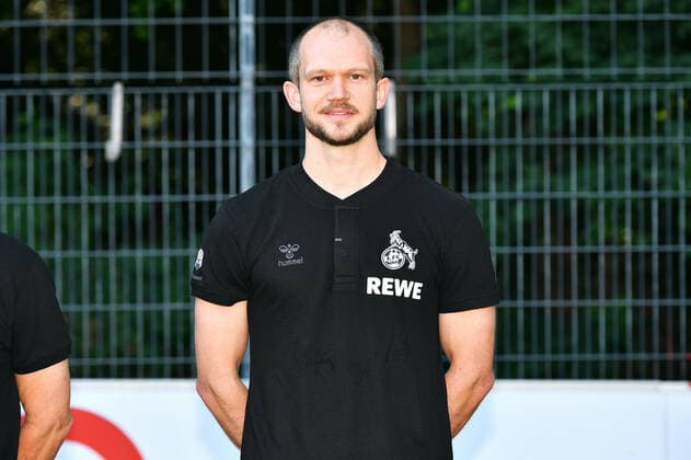 Physiotherapist Matti Forkel 1 FC Köln 1 BL, portrait date 2022 2023