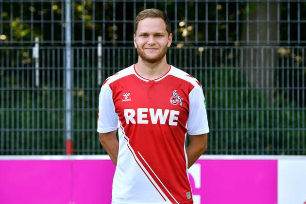 Benno Schmitz 1 FC Cologne 1 BL, portrait date 2022 2023