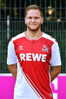 Benno Schmitz 1 FC Cologne 1 BL, portrait date 2022 2023