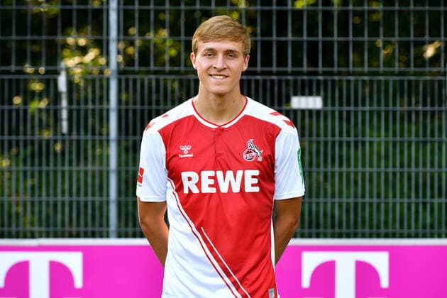Timo HuÌˆbers 1 FC Köln 1 BL, portrait date 2022 2023