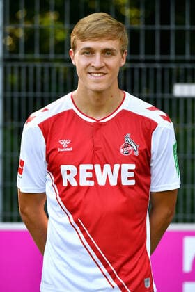 Timo HuÌˆbers 1 FC Köln 1 BL, portrait date 2022 2023
