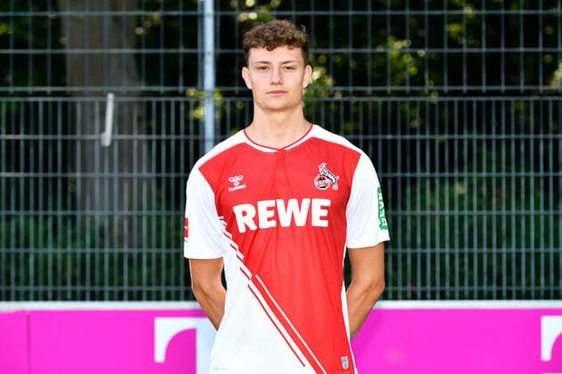 Eric Martel 1 FC Cologne 1 BL, portrait date 2022 2023