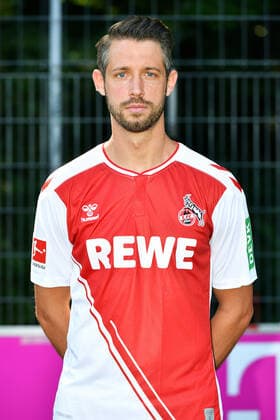 Mark Uth 1 FC Köln 1 BL, portrait date 2022 2023