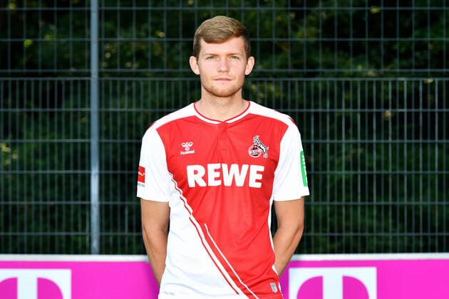 Luca Kilian 1 FC Cologne 1 BL, portrait date 2022 2023