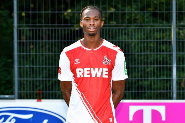 Kingsley Ehizibue 1 FC Köln 1 BL, portrait date 2022 2023