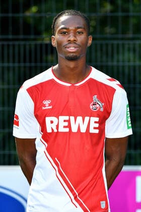 Kingsley Ehizibue 1 FC Köln 1 BL, portrait date 2022 2023