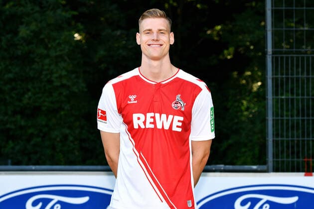 Steffen Tigges 1 FC Cologne 1 BL, portrait date 2022 2023