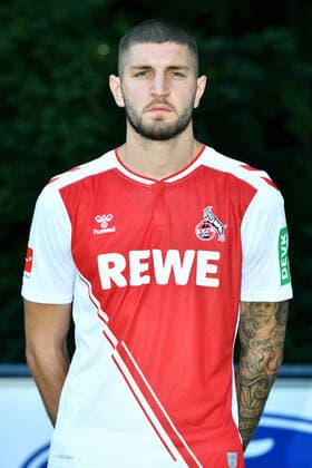 Jeff Chabot 1 FC Cologne 1 BL, portrait date 2022 2023
