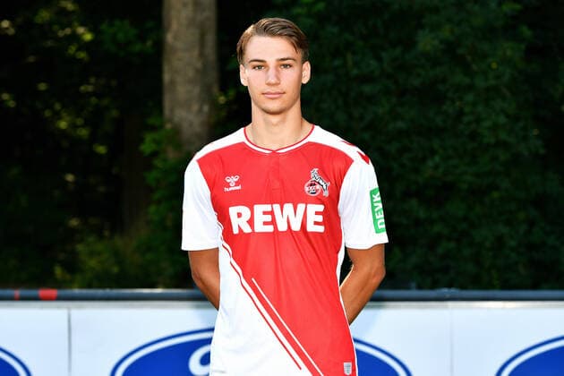 Tim Lemperle 1 FC Köln 1 BL, portrait date 2022 2023