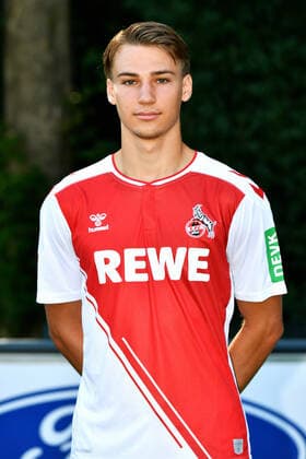 Tim Lemperle 1 FC Köln 1 BL, portrait date 2022 2023