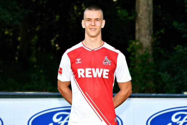 Florian Dietz 1 FC Köln 1 BL, portrait date 2022 2023