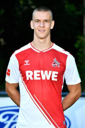 Florian Dietz 1 FC Köln 1 BL, portrait date 2022 2023
