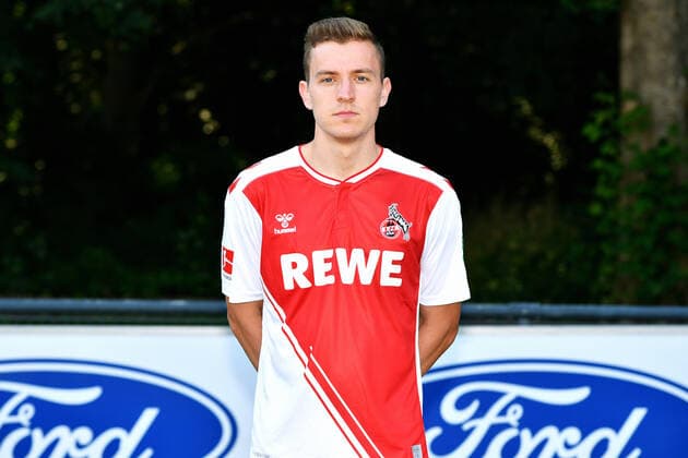 Niklas Hauptmann 1 FC Köln 1 BL, portrait date 2022 2023