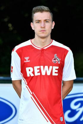 Niklas Hauptmann 1 FC Köln 1 BL, portrait date 2022 2023