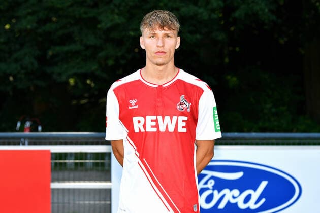 Maximilian Schmid 1 FC Cologne 1 BL, portrait date 2022 2023
