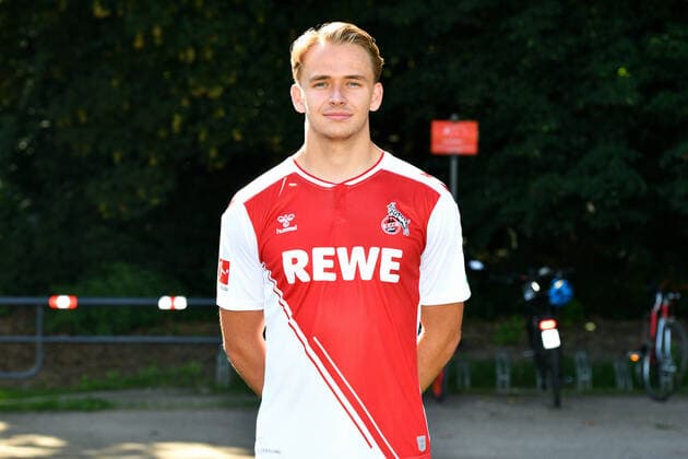 Mathias Olesen 1 FC Cologne 1 BL, portrait date 2022 2023