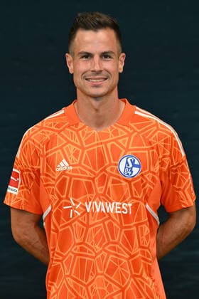 Goalkeeper Michael Langer FC Schalke 04 1 BL, portrait date 2022 2023 Gelsenkirchen North Rhine Westphalia Germany Team2
