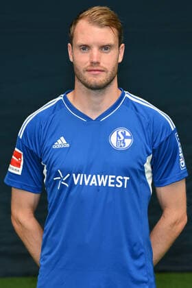 Thomas Ouwejan FC Schalke 04 1 BL, portrait date 2022 2023 Gelsenkirchen North Rhine Westphalia Germany Team2