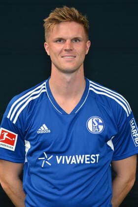 Marius Bülter FC Schalke 04 1 BL, portrait date 2022 2023 Gelsenkirchen North Rhine Westphalia Germany Team2