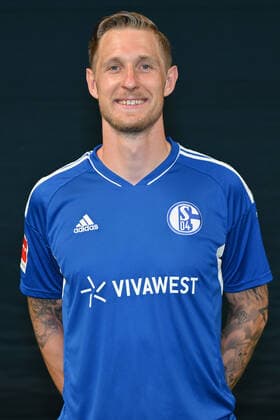 Sebastian Polter FC Schalke 04 1 BL, portrait date 2022 2023 Gelsenkirchen North Rhine Westphalia Germany Team2