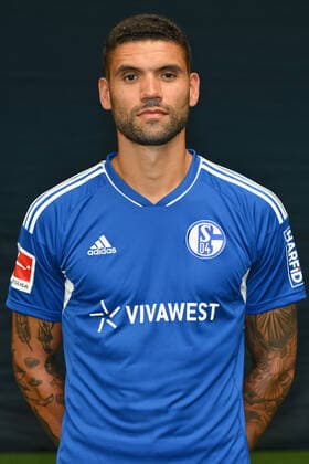 Victor Palsson FC Schalke 04 1 BL, portrait date 2022 2023 Gelsenkirchen North Rhine Westphalia Germany Team2