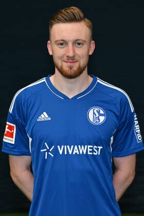 Tobias Mohr FC Schalke 04 1 BL, portrait date 2022 2023 Gelsenkirchen North Rhine Westphalia Germany Team2