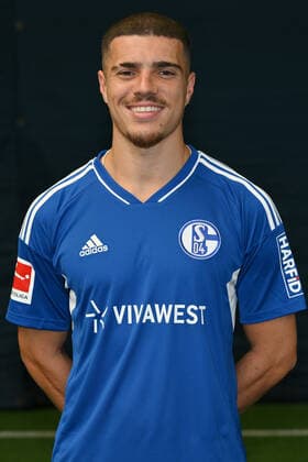 Blendi Idrizi FC Schalke 04 1 BL, portrait date 2022 2023 Gelsenkirchen North Rhine Westphalia Germany Team2