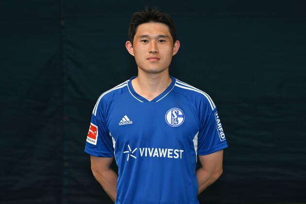 Dong gyeong Lee FC Schalke 04 1 BL, port date 2022 2023 Gelsenkirchen North Rhine Westphalia Germany Team2
