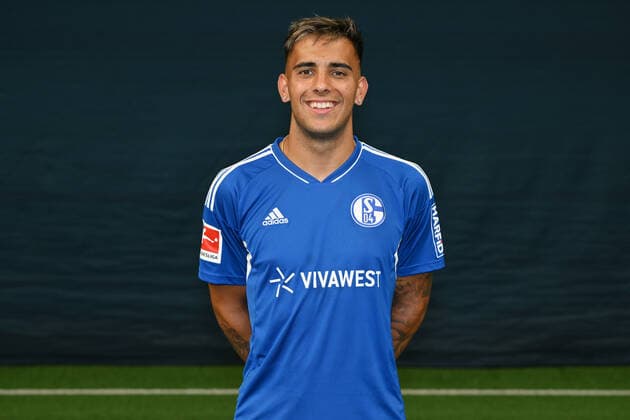 Rodrigo Zalazar FC Schalke 04 1 BL, portrait date 2022 2023 Gelsenkirchen North Rhine Westphalia Germany Team2