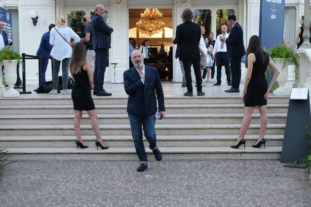 Photo Guido Calamosca LaPresse june 29, 2022 Bologna, Italy news Opening of the football market at the grand hotel in Rimini and setting up of the Azzurra exhibition dedicated to the great history of the national team, Nationalteam 40 years after the 82nd world cup present Beppe Bergomi, the president Stefano Bonaccini, the wife of paolo Rossi federica cappelletti, Arrigo Sacchi, Frederic Massara, Rosella Sensi, Matteo Marani  Copyright: xGuidoxCalamosca LaPressex