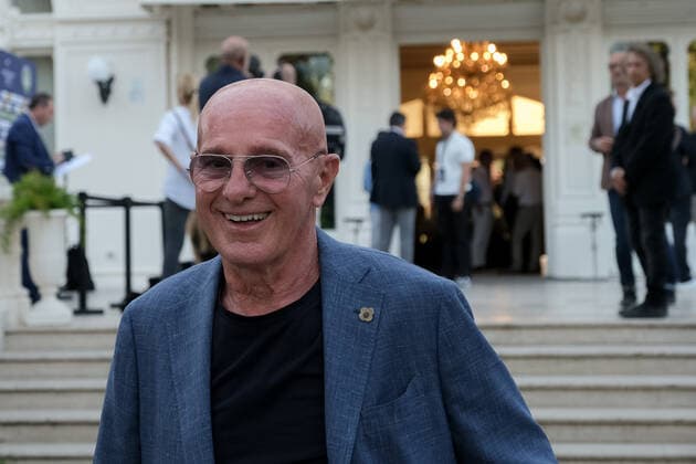 Photo Guido Calamosca LaPresse june 29, 2022 Bologna, Italy news Opening of the football market at the grand hotel in Rimini and setting up of the Azzurra exhibition dedicated to the great history of the national team, Nationalteam 40 years after the 82nd world cup present Beppe Bergomi, the president Stefano Bonaccini, the wife of paolo Rossi federica cappelletti, Arrigo Sacchi, Frederic Massara, Rosella Sensi, Matteo Marani  Copyright: xGuidoxCalamosca LaPressex