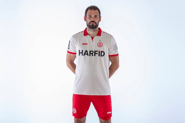 30 06 2022 ,Rot Weiss Essen, portrait appointment, introduction, presentation, press appointment 2022 2023, 3 Liga Simon Engelmann Rot Weiss Essen
