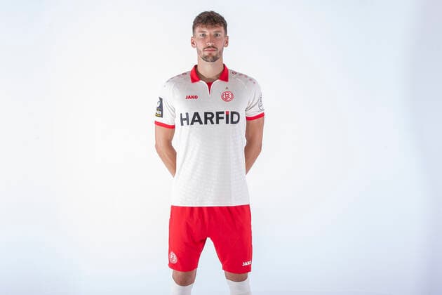 30 06 2022 ,Rot Weiss Essen, portrait appointment, introduction, presentation, press appointment 2022 2023, 3 Liga Yannick Langesberg Rot Weiss Essen