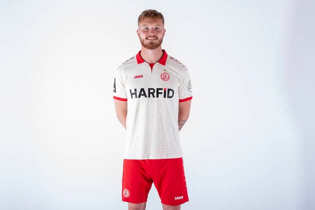 30 06 2022 ,Rot Weiss Essen, portrait appointment, introduction, presentation, press appointment 2022 2023, 3 Liga Fabian Rüth Rot Weiss Essen