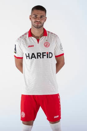 30 06 2022 ,Rot Weiss Essen, portrait appointment, introduction, presentation, press appointment 2022 2023, 3 Liga Erolind Krasniqi Rot Weiss Essen