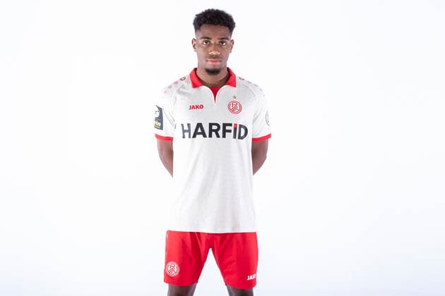 30 06 2022 ,Rot Weiss Essen, portrait appointment, introduction, presentation, press appointment 2022 2023, 3 Liga Aurel Loubongo Rot Weiss Essen