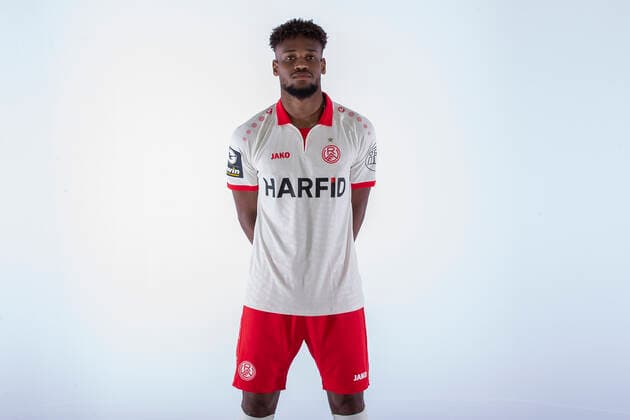 30 06 2022 ,Rot Weiss Essen, portrait appointment, introduction, presentation, press appointment 2022 2023, 3 Liga Isaiah Young Rot Weiss Essen